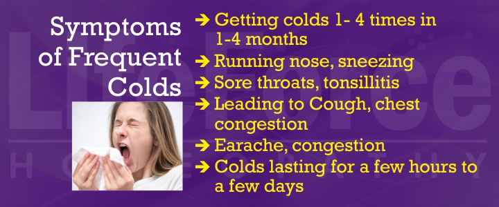 Symptoms of Frequent Colds